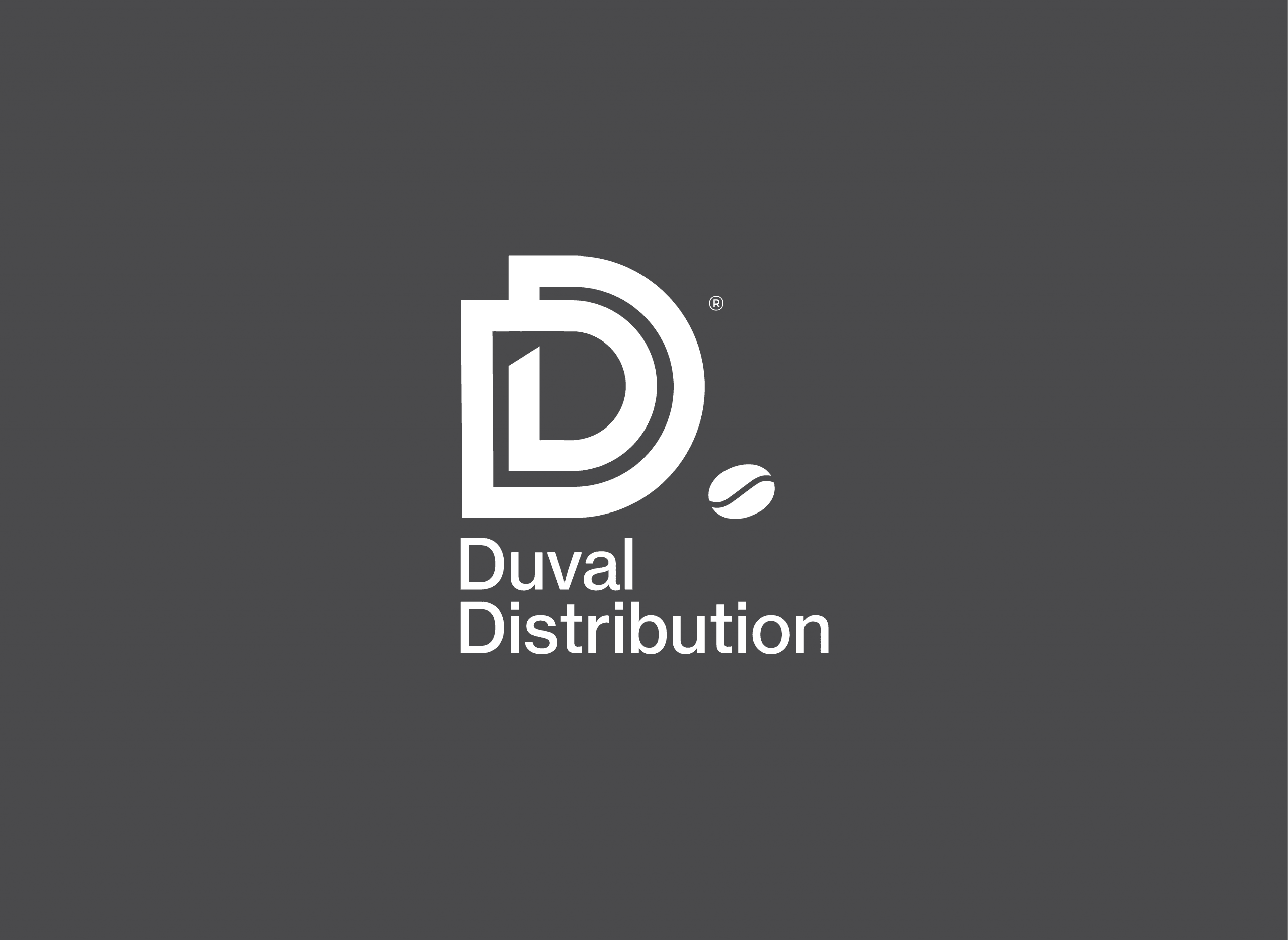 Logo Duval Distribution avec fond gris – spécialiste de la distribution automatique depuis 1984