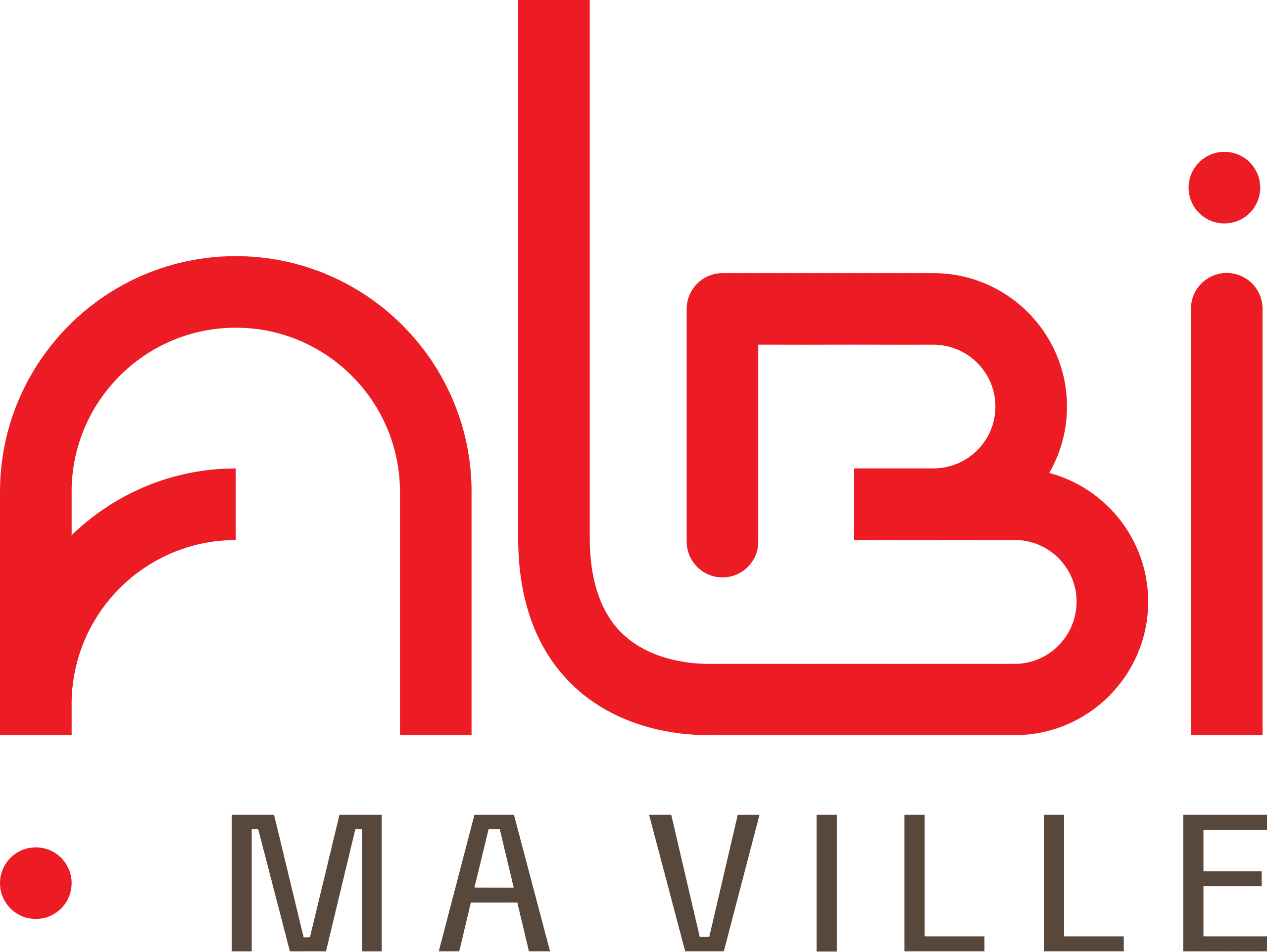 Logo de la ville d’Albi avec cathédrale stylisée