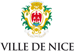 Logo de la ville de Nice avec aigle rouge