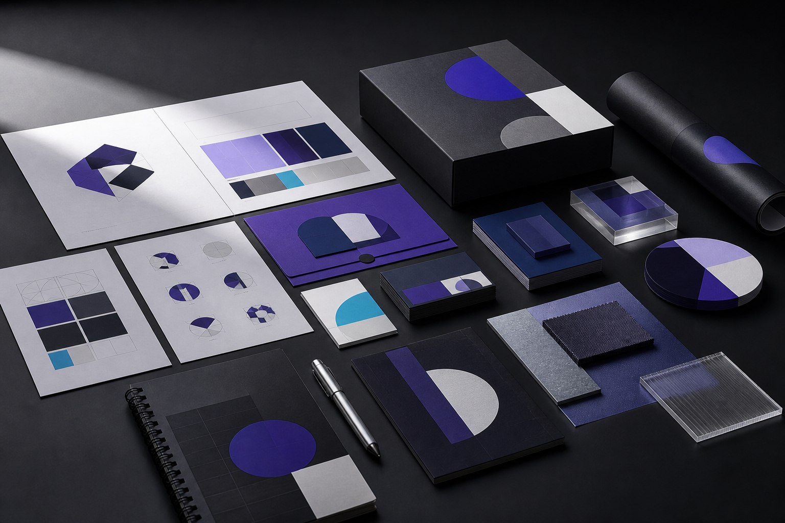 Refonte d’identité visuelle : logo, couleurs, typographies et système de marque