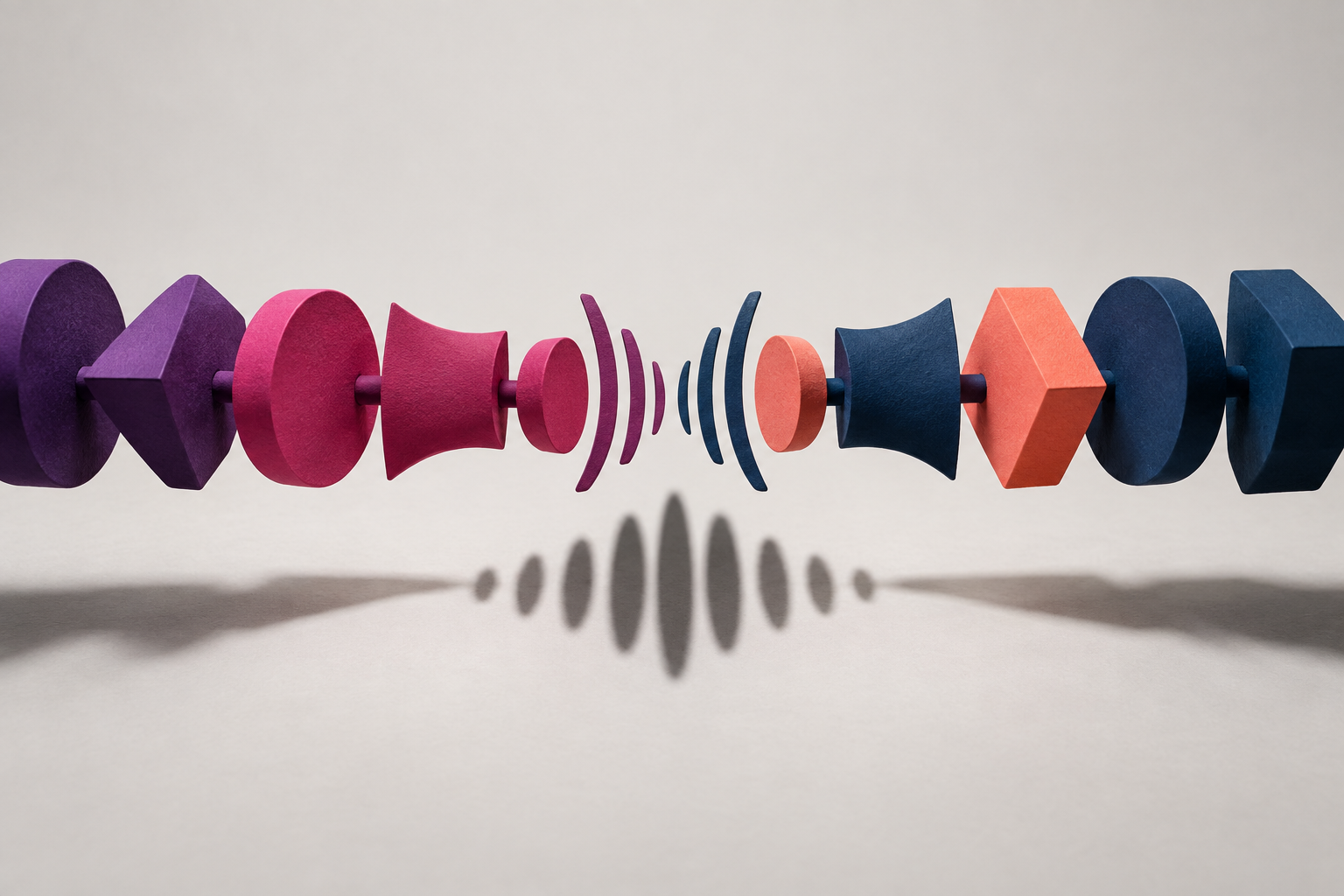 Deux noms visuellement différents produisant une proximité sonore au centre.